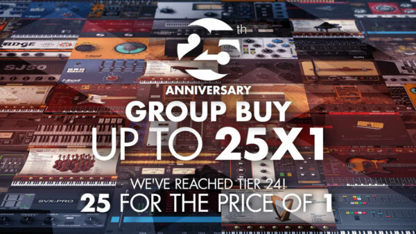 IK Multimedia Group Buyが24製品無料に到達