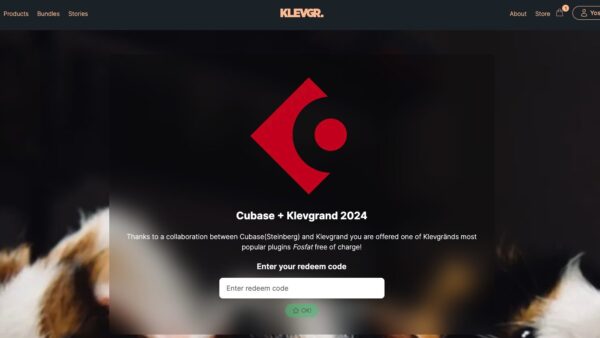 Klevgrand Fosfatを無料で手にいれる方法【Cubase Sale 2024】